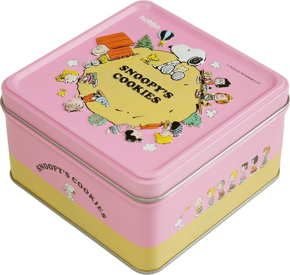 Amazon.co.jp: 北陸製菓 スヌーピークッキーエンボス缶メープル 70g×1